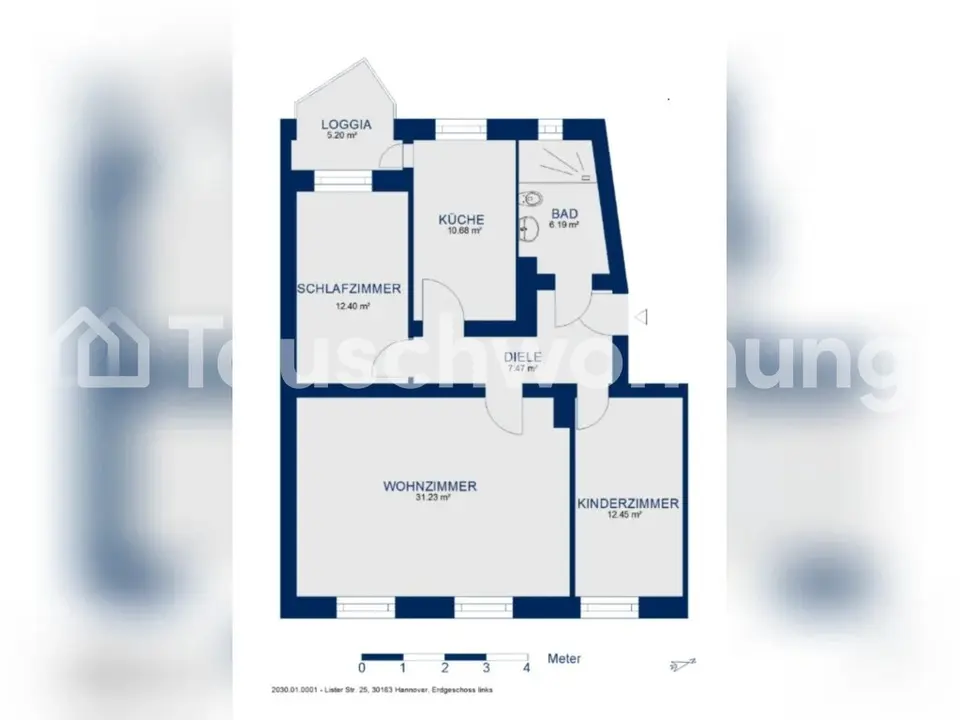 3 Zimmer Wohnung mit 60 m² in Hannover – Bild 9