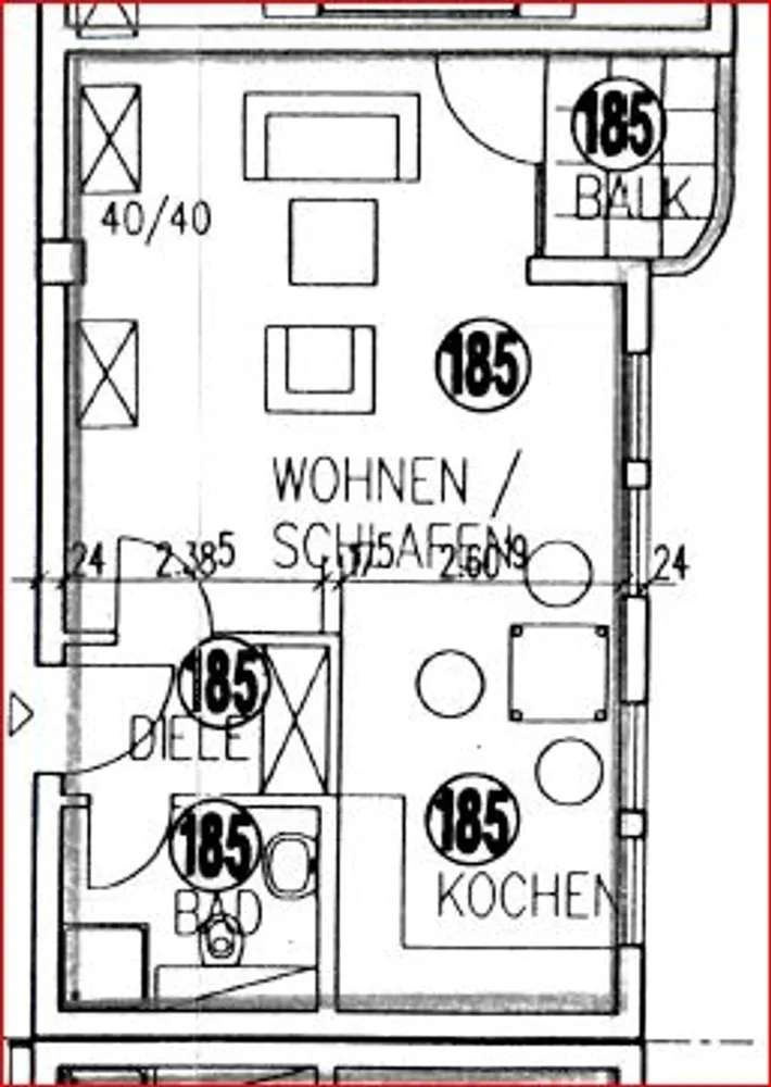 1 Zimmer Wohnung mit 37 m² in Dresden – Bild 3