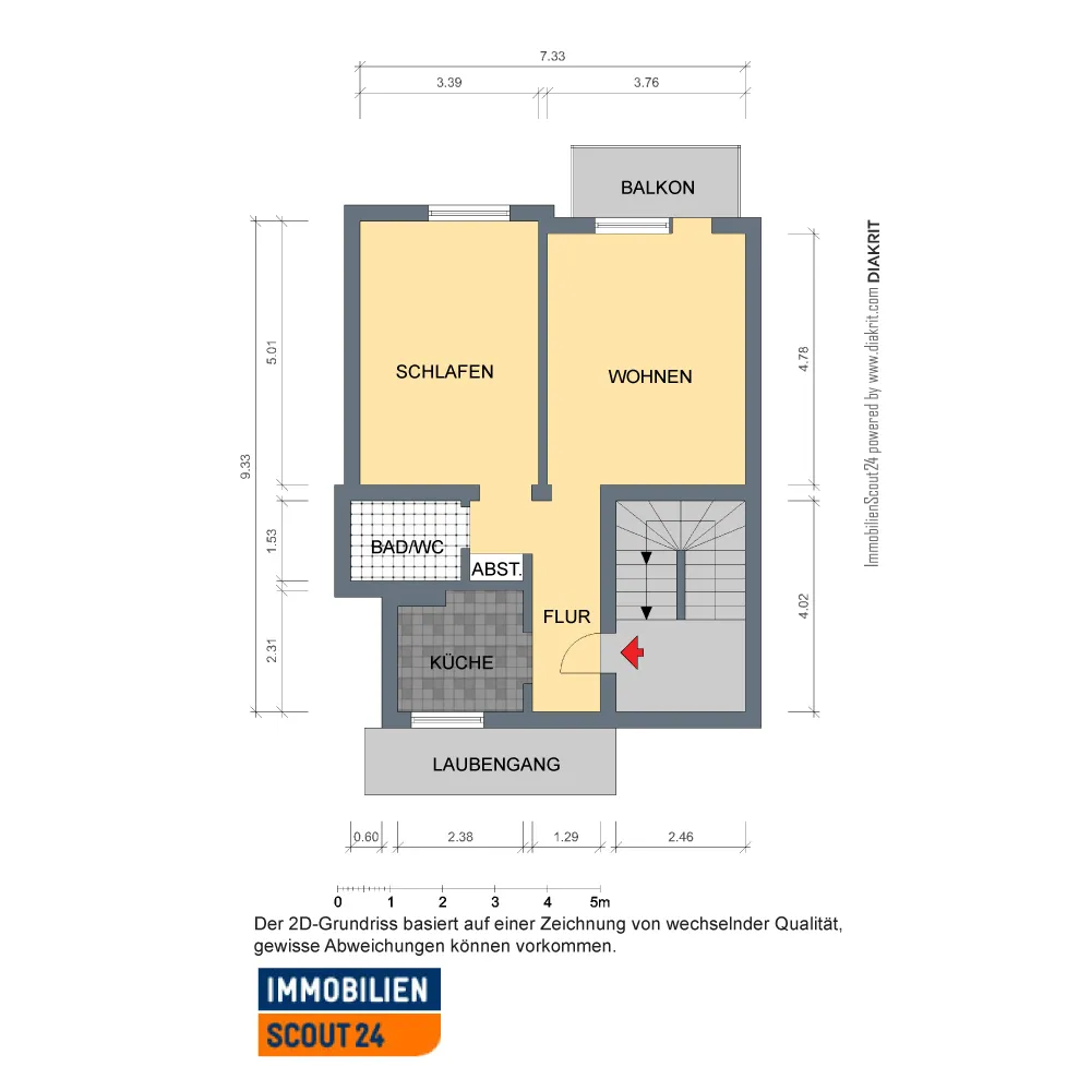 2 Zimmer Wohnung mit 53 m² in Witten – Bild 10