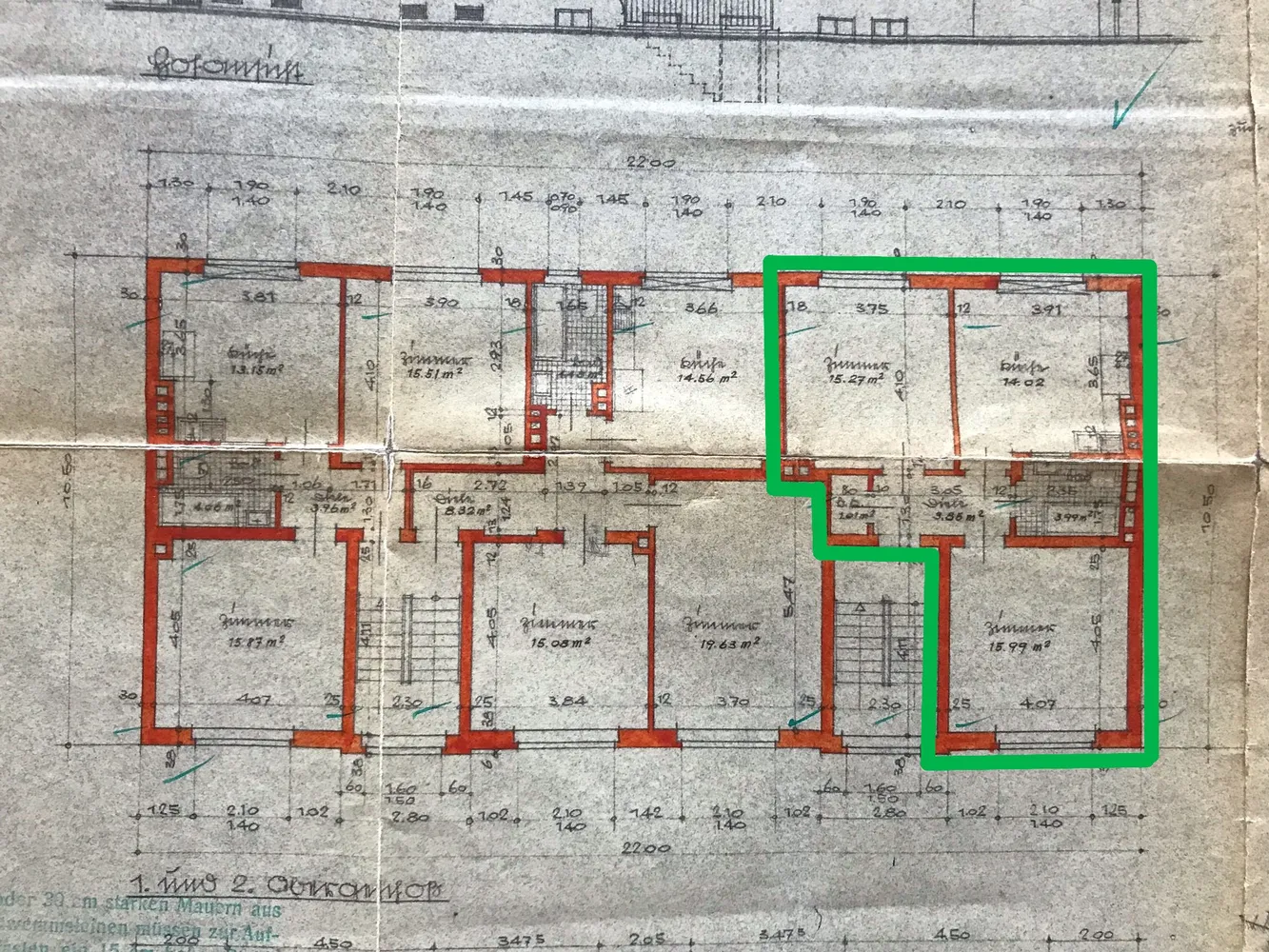 3 Zimmer Wohnung mit 54 m² in Oberhausen – Bild 2