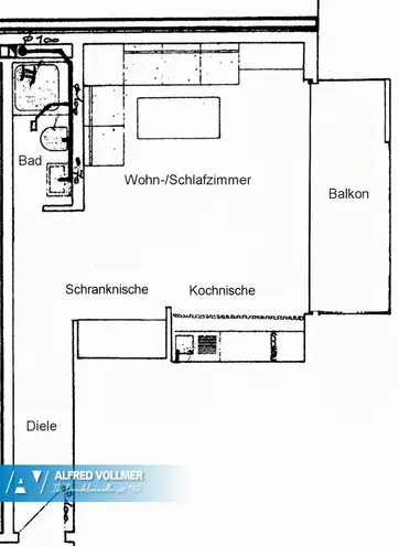 1 Zimmer Wohnung mit 44 m² in Wuppertal – Bild 6