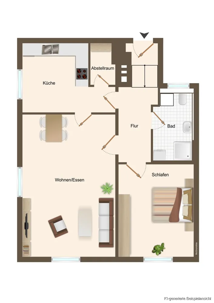 2 Zimmer Wohnung mit 65 m² in Regensburg – Bild 6