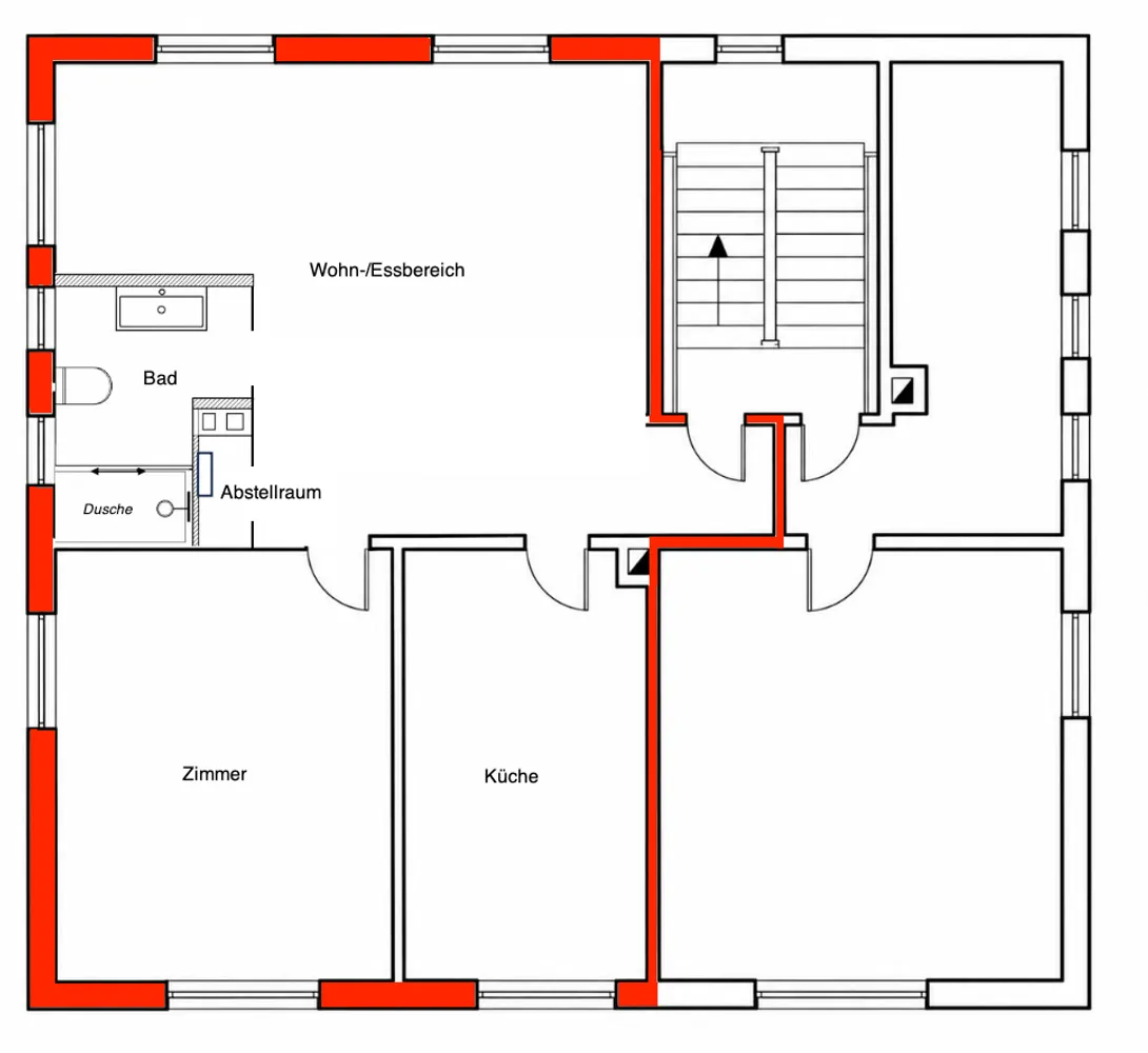 2 room apartment with 60 m² in Frankfurt am Main – Photo 7