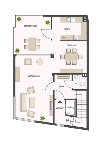 3 Zimmer Wohnung mit 132 m² in Hamburg – Bild 11