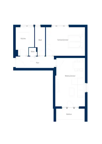 2 Zimmer Wohnung mit 57 m² in Berlin – Bild 3