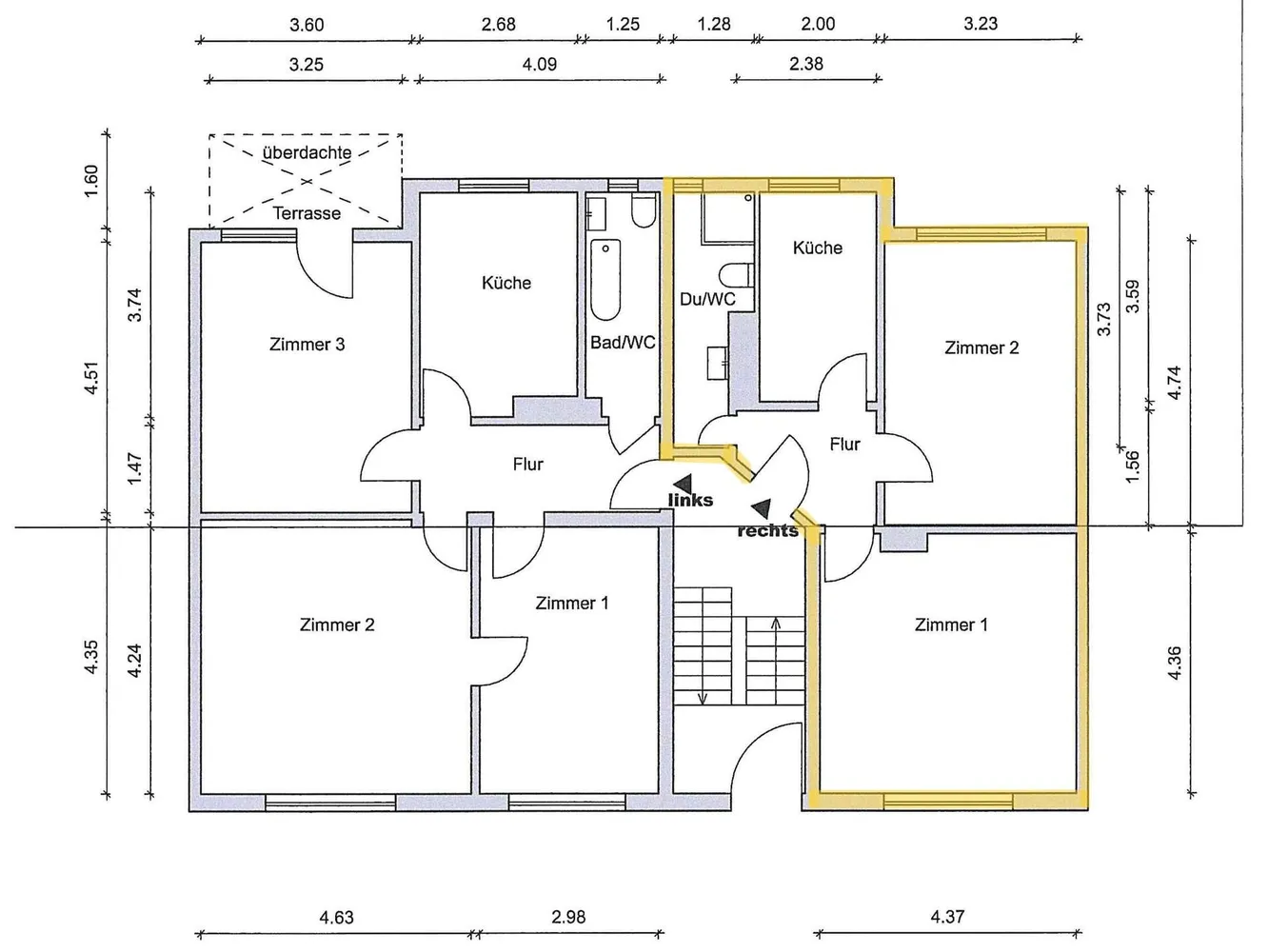 2 room apartment with 49 m² in Güstrow – Photo 4