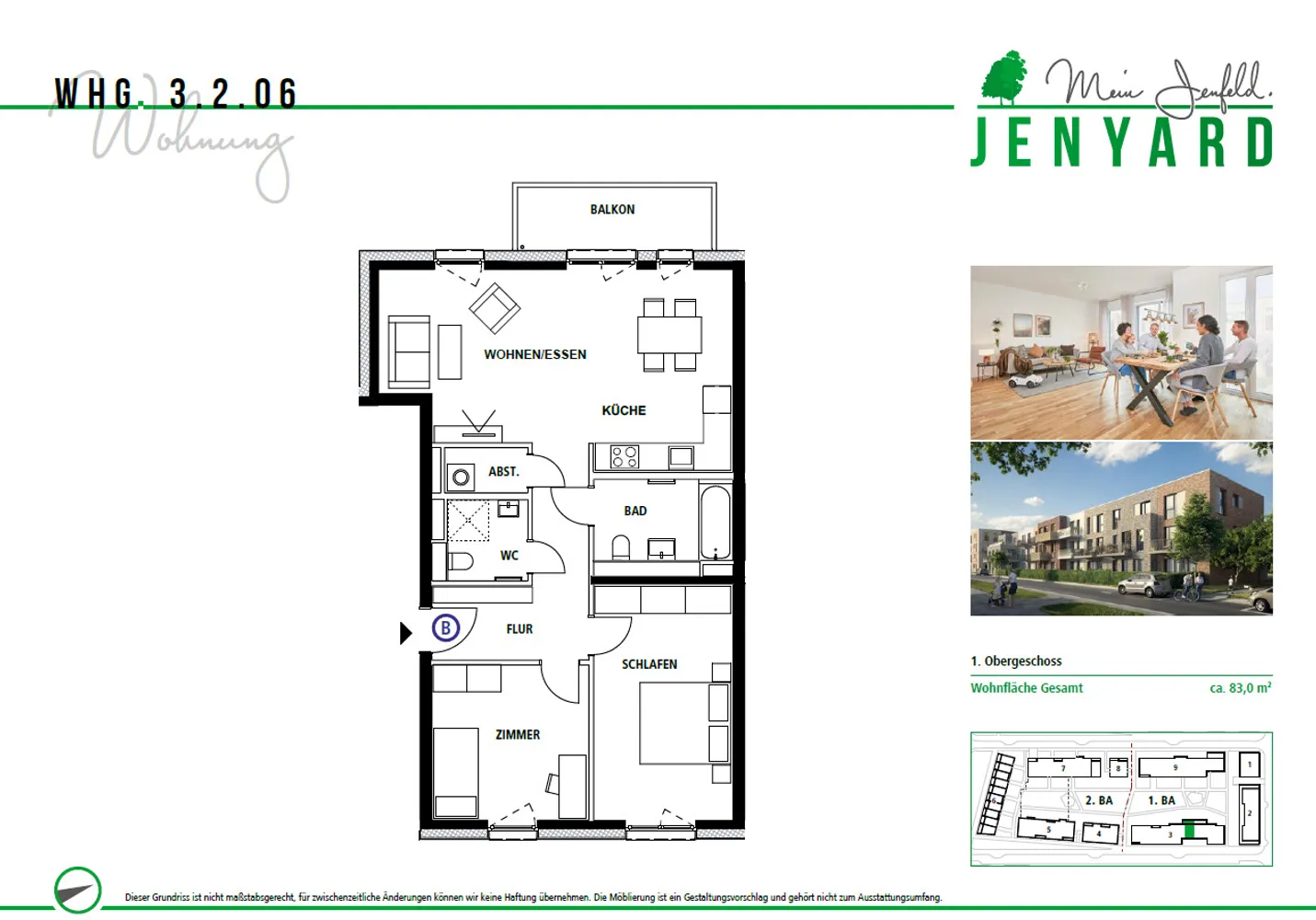3 Zimmer Wohnung mit 83 m² in Hamburg – Bild 10
