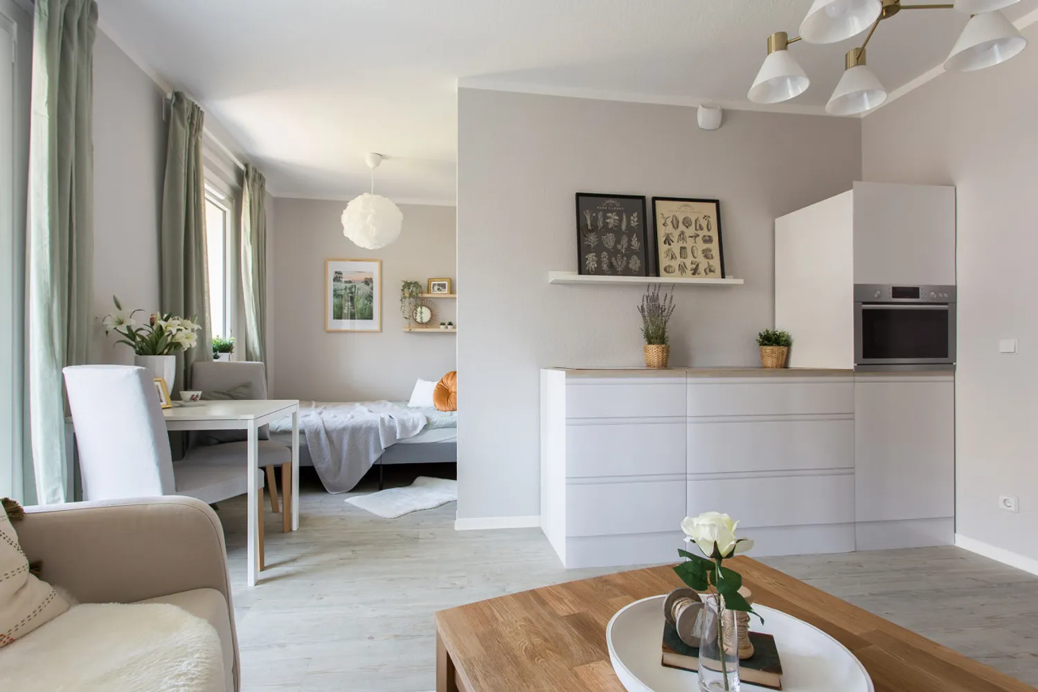 1 room apartment with 41 m² in Chemnitz – Photo 3