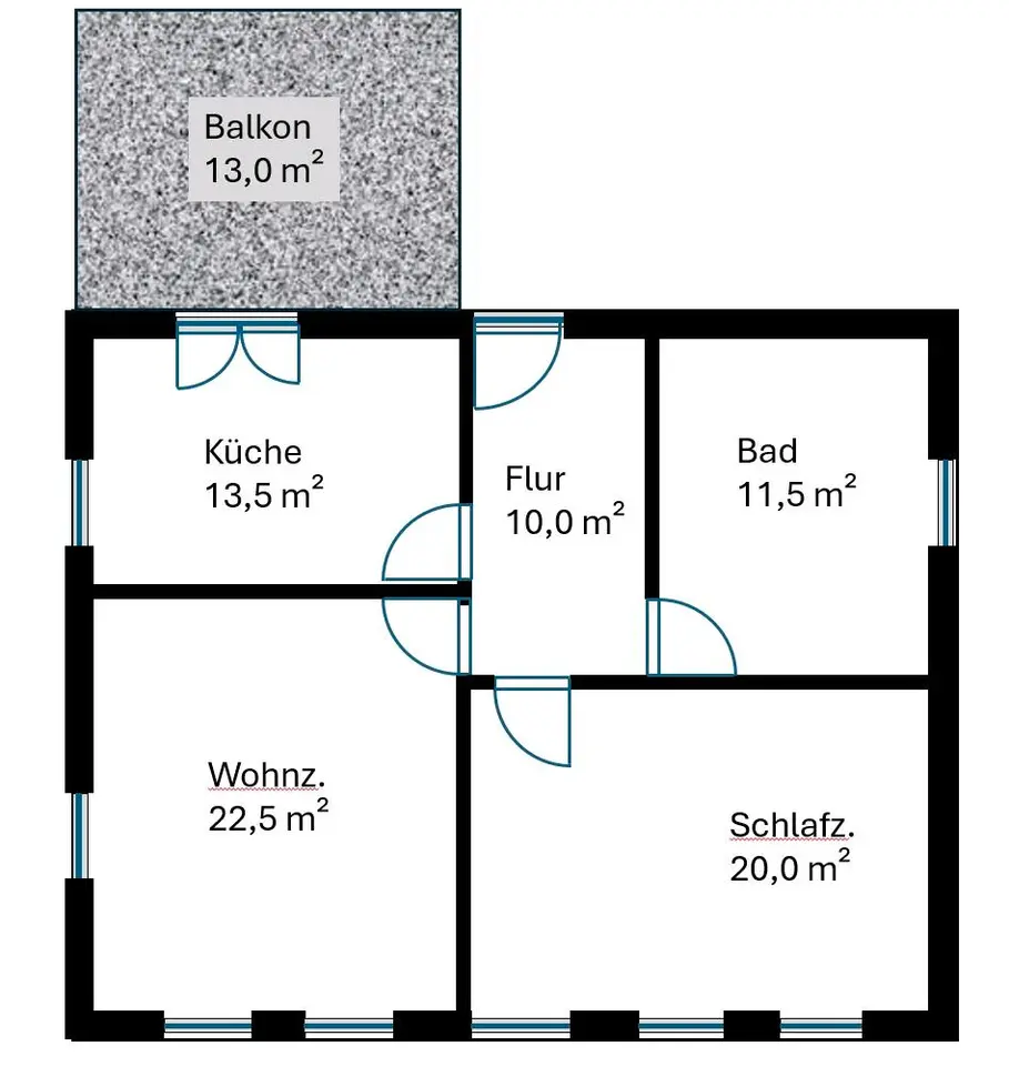 2 Zimmer Wohnung mit 78 m² in Limburg an der Lahn – Bild 5