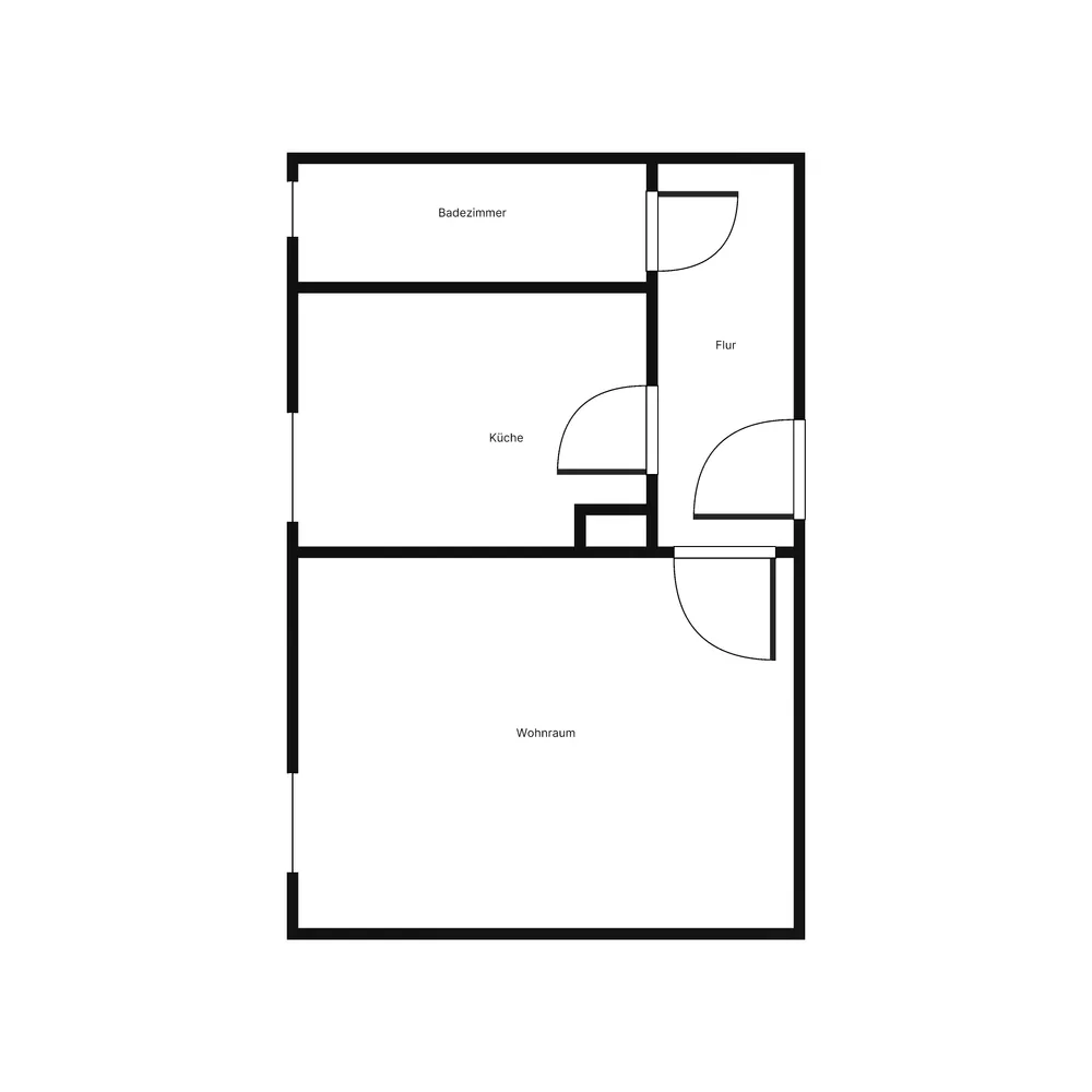 1 Zimmer Wohnung mit 26 m² in Braunschweig – Bild 2