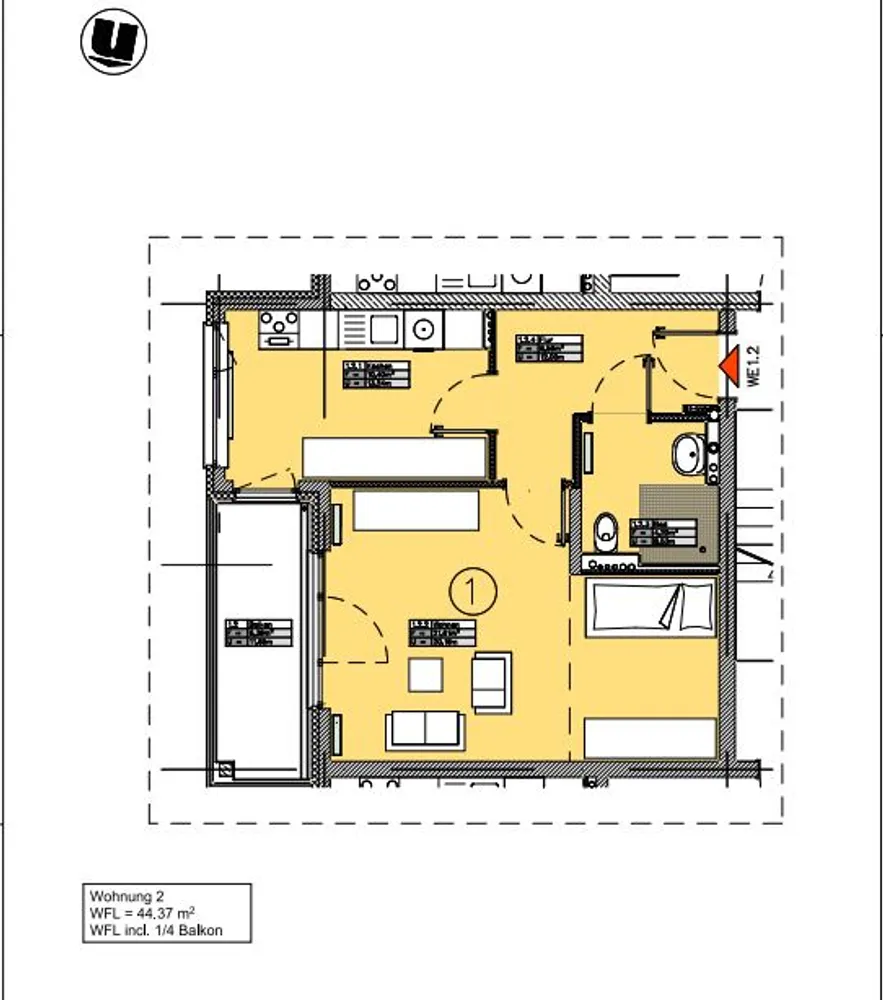 1 Zimmer Wohnung mit 44 m² in Gera – Bild 6