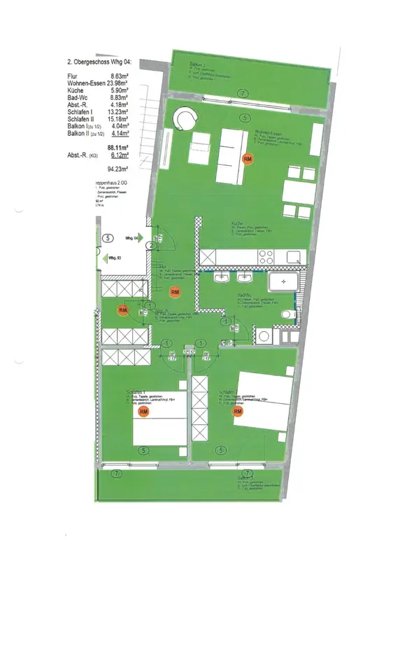 3 Zimmer Wohnung mit 79 m² in Nordhorn – Bild 5