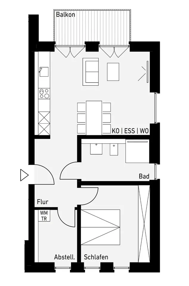 2 Zimmer Wohnung mit 62 m² in Bramsche – Bild 4