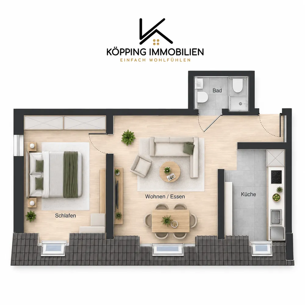 2 Zimmer Wohnung mit 45 m² in Chemnitz – Bild 9