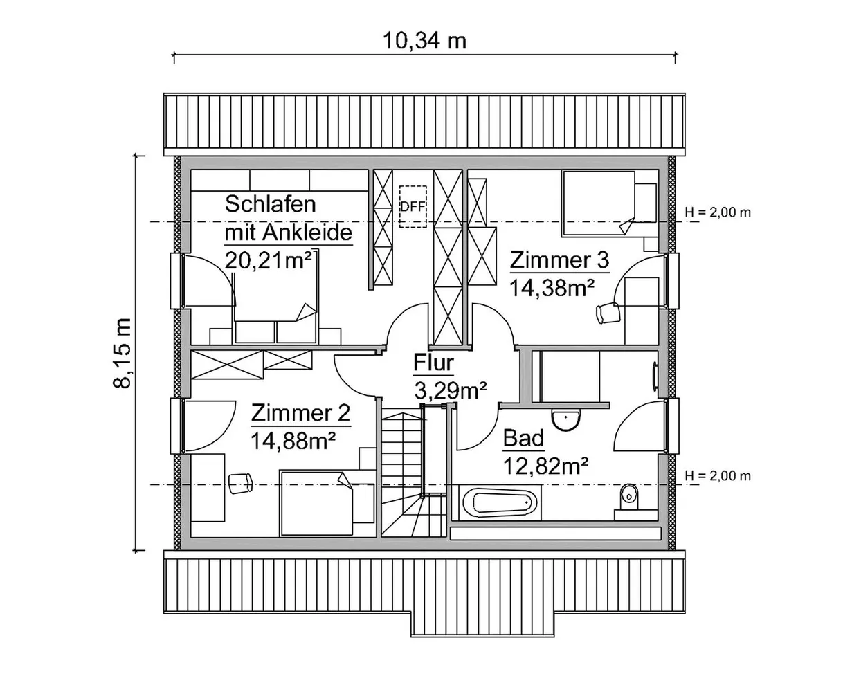 5 room house with 136 m² in Rheinberg – Photo 3
