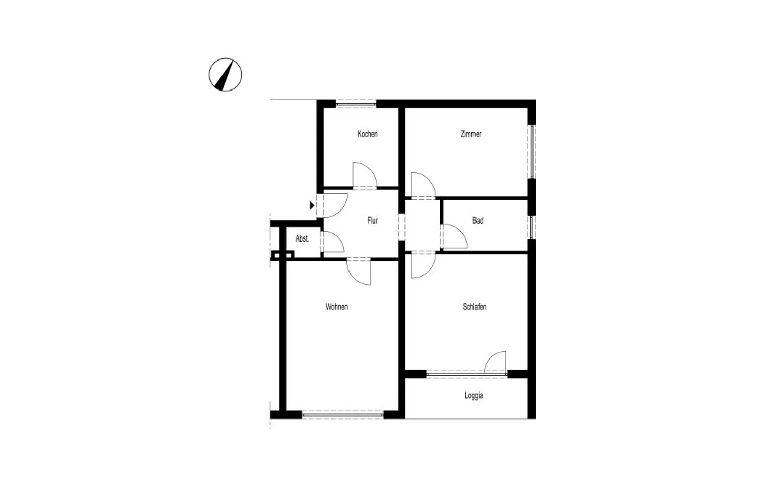 3 Zimmer Wohnung mit 81 m² in Lüdenscheid – Bild 2