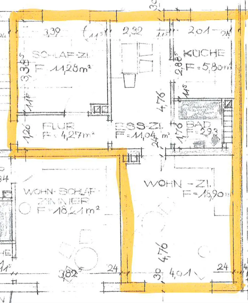 2 Zimmer Wohnung mit 54 m² in Essen – Bild 11