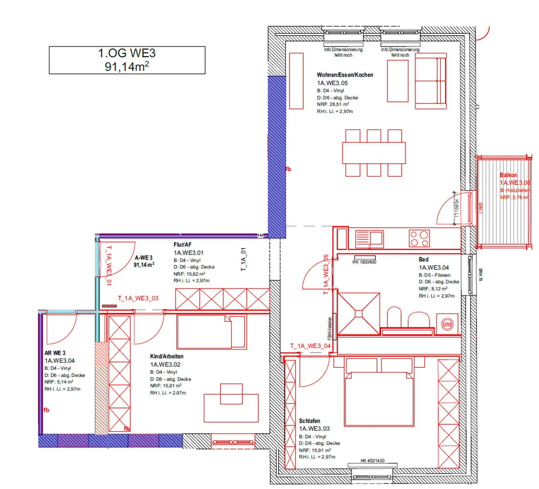 3 room apartment with 91 m² in Bielefeld – Photo 2