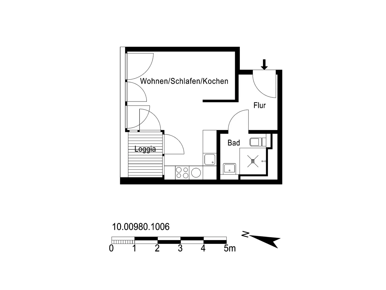 1 Zimmer Wohnung mit 29 m² in Berlin – Bild 9