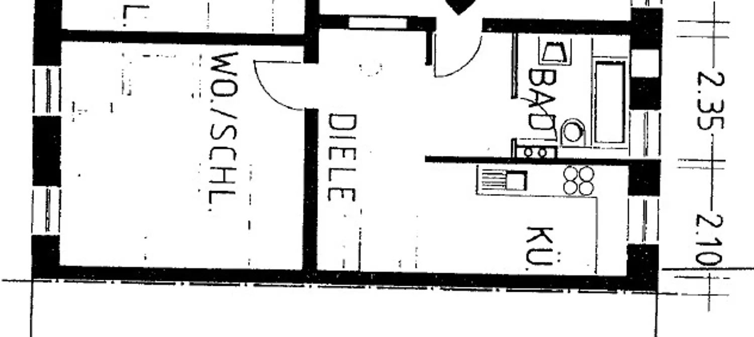 2 room apartment with 46 m² in Dresden – Photo 4