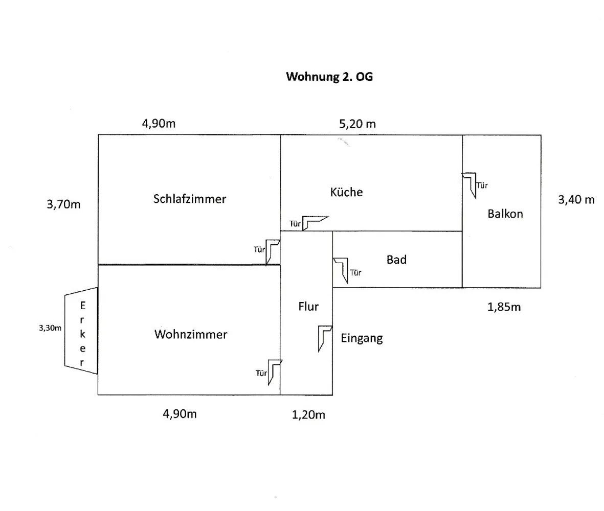 2 room apartment with 70 m² in Ludwigshafen am Rhein – Photo 5