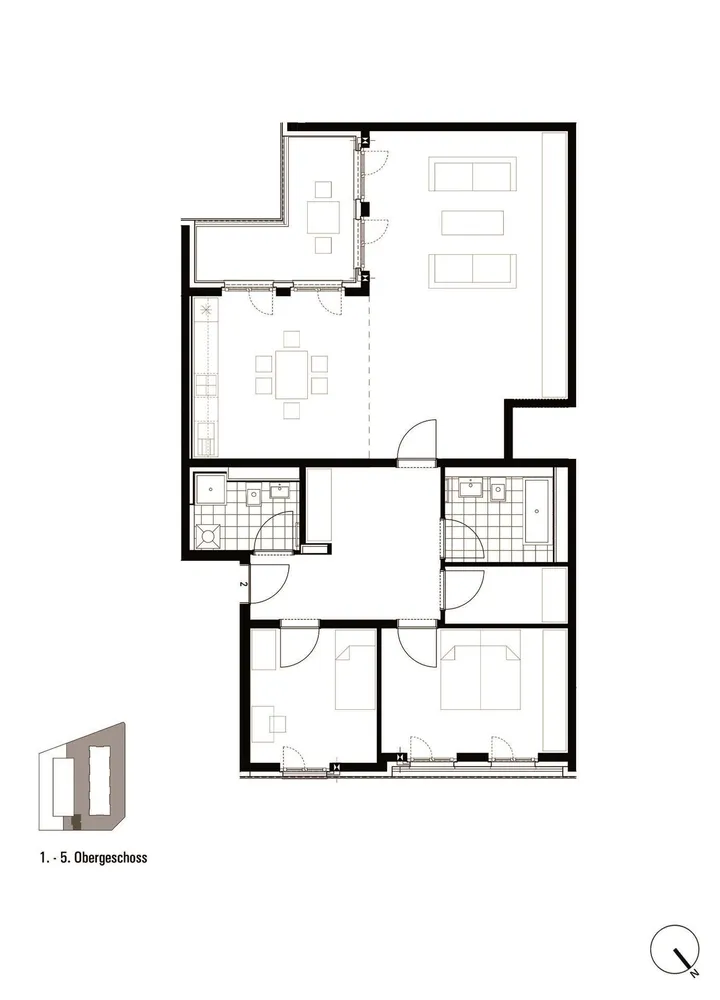 3 room apartment with 120 m² in Stuttgart – Photo 7