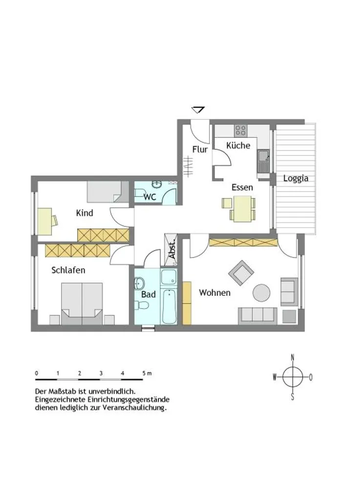 3 Zimmer Wohnung mit 85 m² in Mülheim an der Ruhr – Bild 2