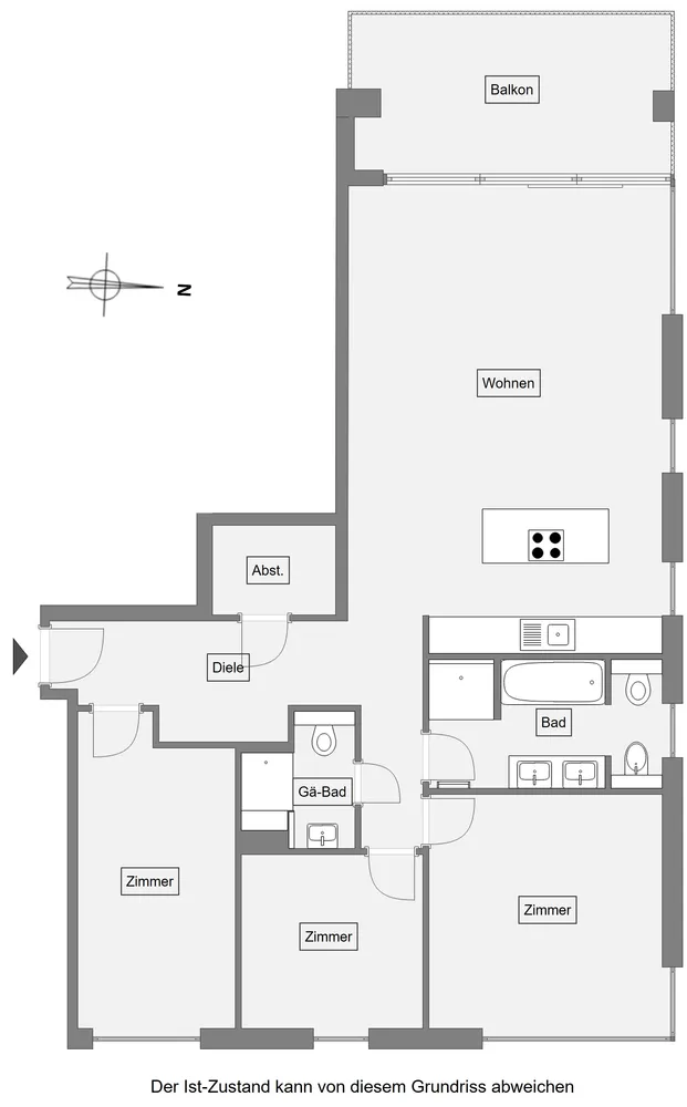 4 Zimmer Wohnung mit 113 m² in Hamburg – Bild 7