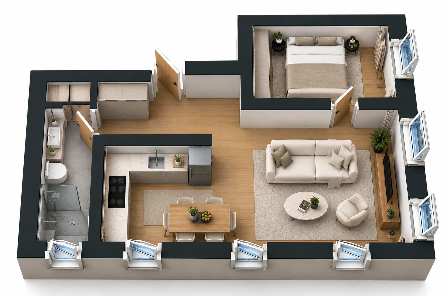 3 Zimmer Wohnung mit 49 m² in Tuttlingen – Bild 3