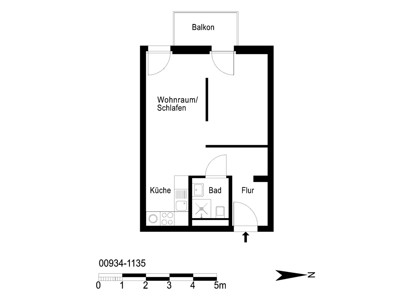 1 Zimmer Wohnung mit 37 m² in Berlin – Bild 3