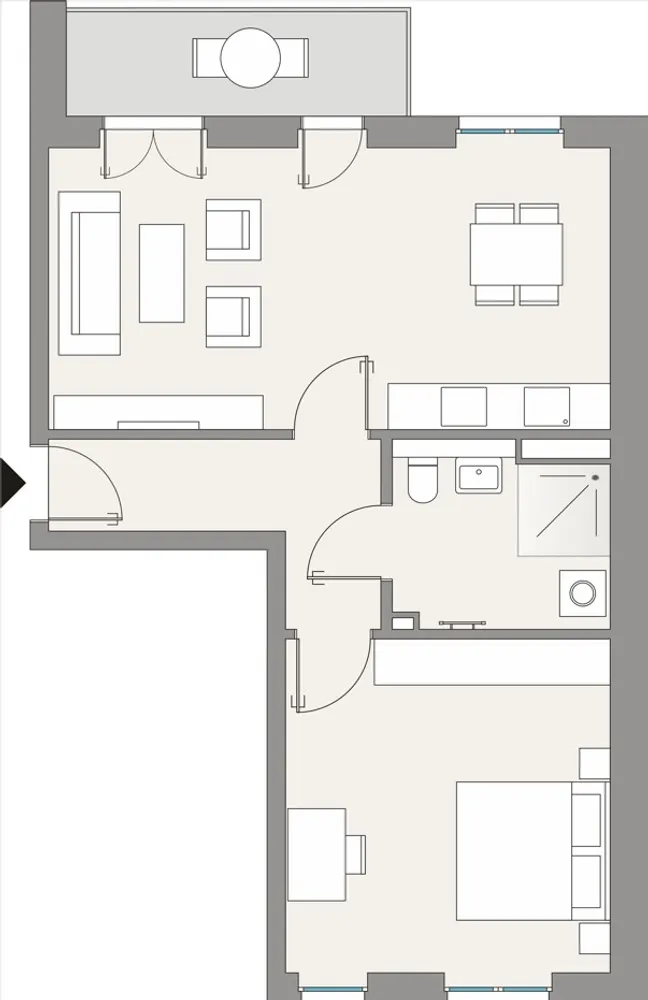 2 Zimmer Wohnung mit 63 m² in Leipzig – Bild 8