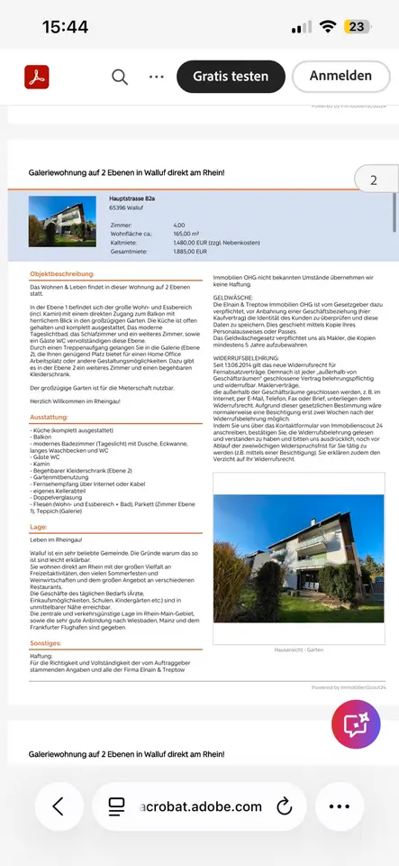 4 Zimmer Wohnung mit 165 m² in Wiesbaden – Bild 3
