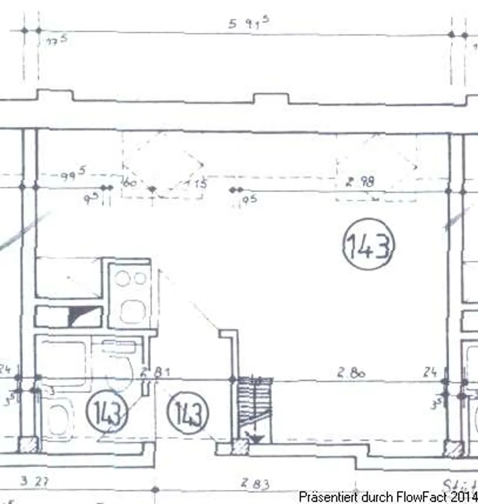 1 Zimmer Wohnung mit 33 m² in Aachen – Bild 3