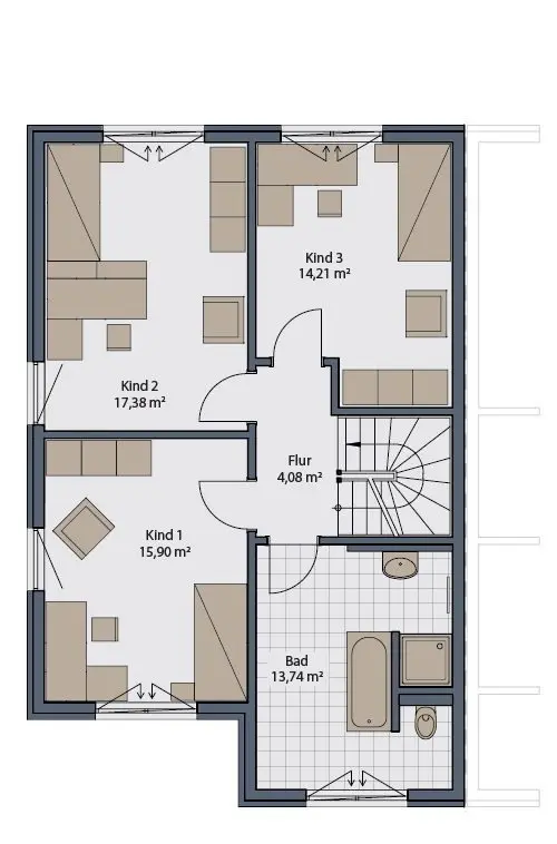 4 Zimmer Haus mit 130 m² in Metzingen – Bild 5