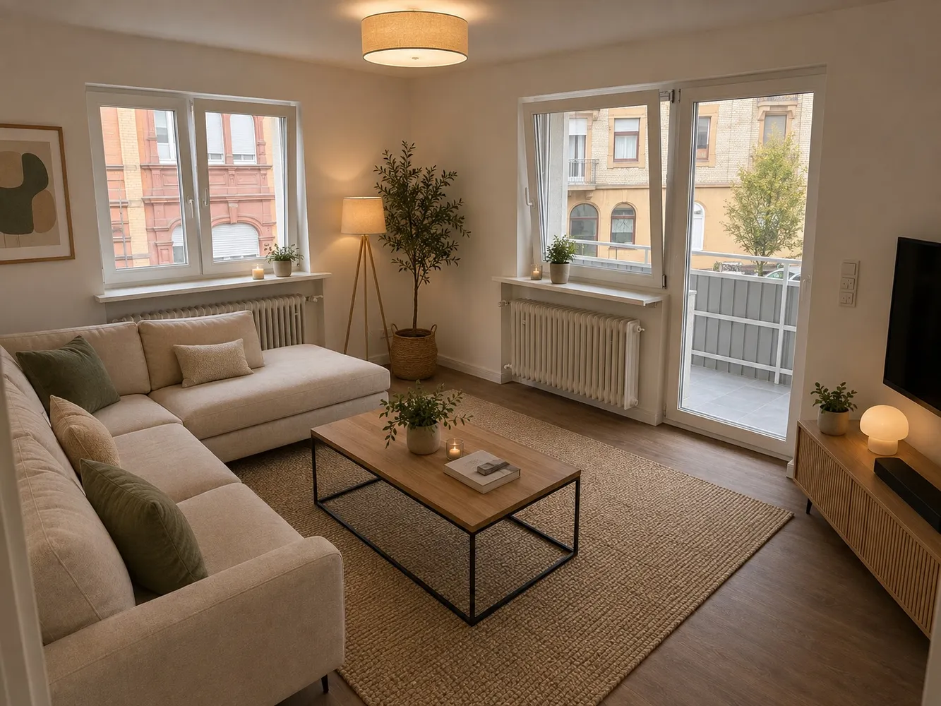 3 Zimmer Wohnung mit 88 m² in Mannheim – Bild 1