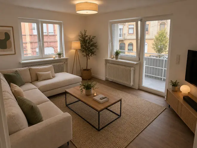 3 Zimmer Wohnung mit 88 m² in Mannheim – Bild 1