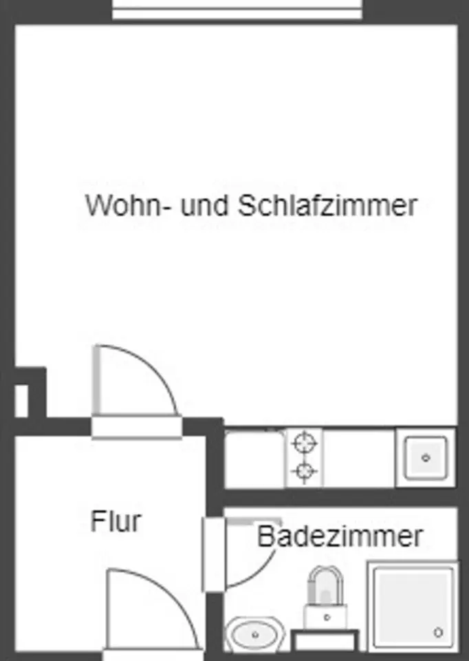 WG-Zimmer mit 21 m² in Hilden – Bild 7