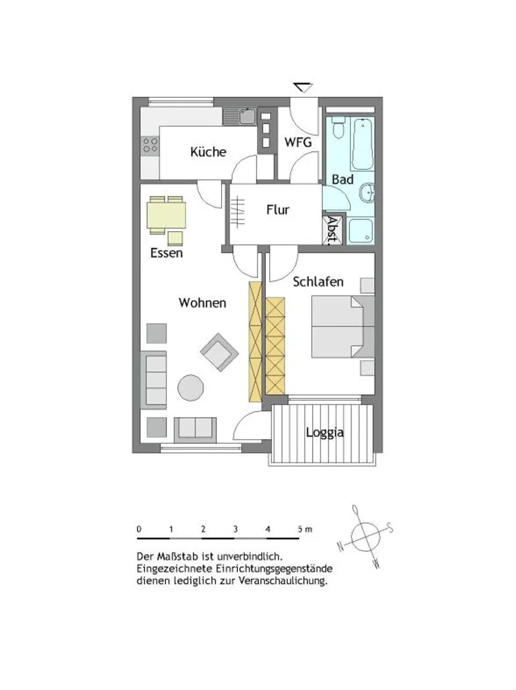 2 room apartment with 66 m² in Mülheim an der Ruhr – Photo 8