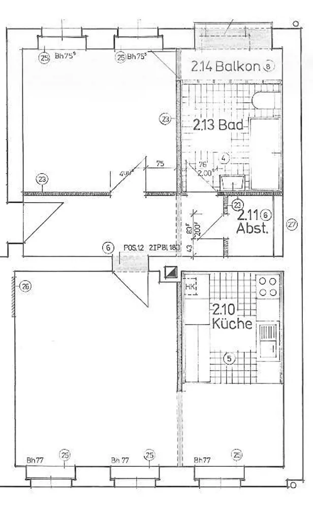 2 room apartment with 62 m² in Chemnitz – Photo 10