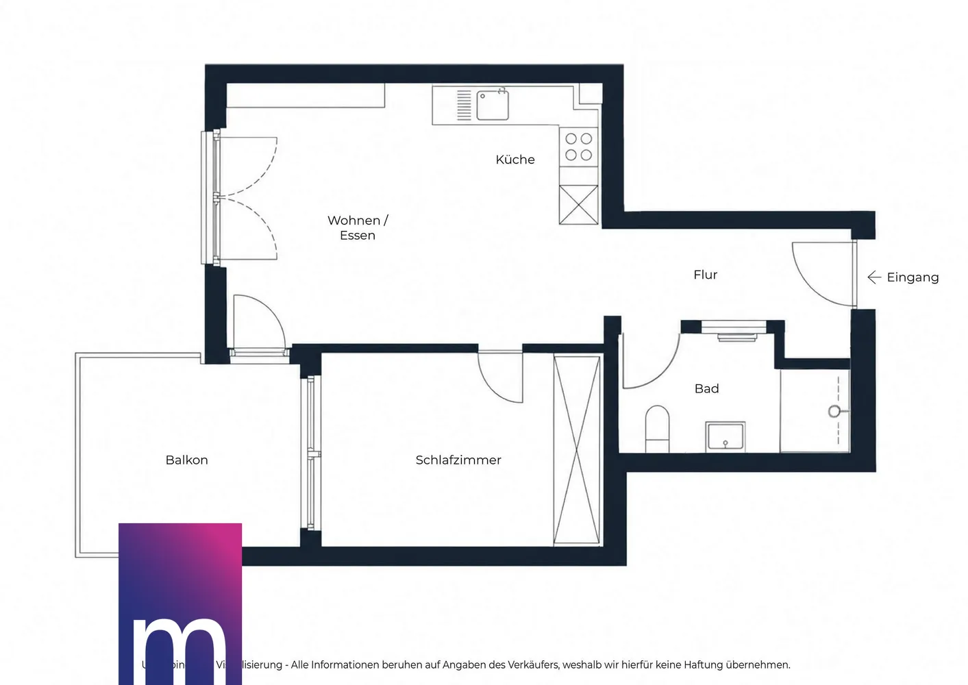 2 Zimmer Wohnung mit 43 m² in Kirchheim unter Teck – Bild 9
