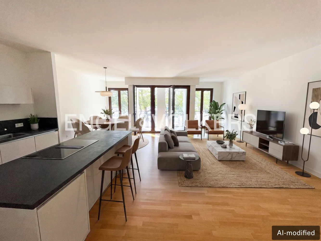 3 Zimmer Wohnung mit 124 m² in Frankfurt am Main – Bild 1
