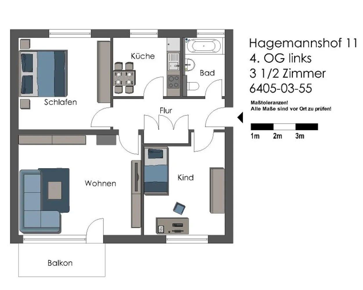 4 Zimmer Wohnung mit 77 m² in Gelsenkirchen – Bild 10