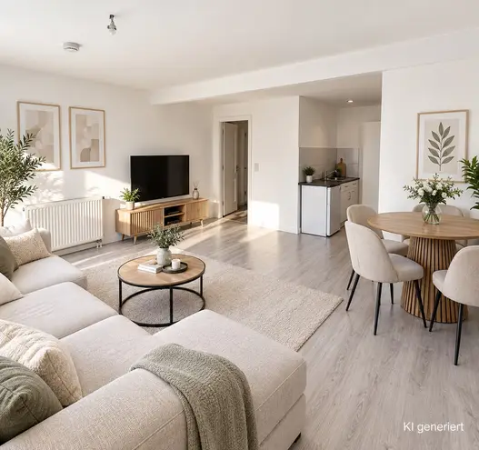 1 Zimmer Wohnung mit 36 m² in Aachen – Bild 1