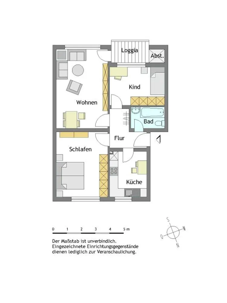 3 Zimmer Wohnung mit 65 m² in Mülheim an der Ruhr – Bild 2