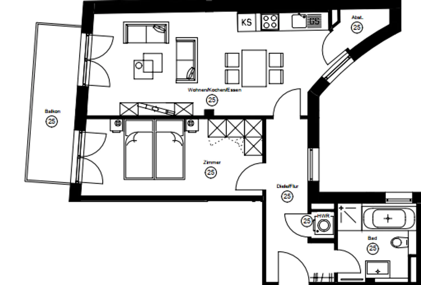 2 Zimmer Wohnung mit 63 m² in Leipzig – Bild 10