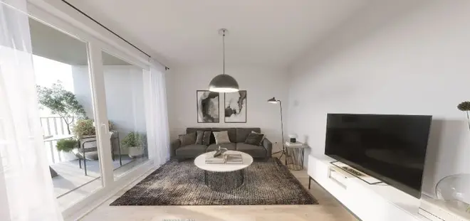 2 Zimmer Wohnung mit 54 m² in München – Bild 1