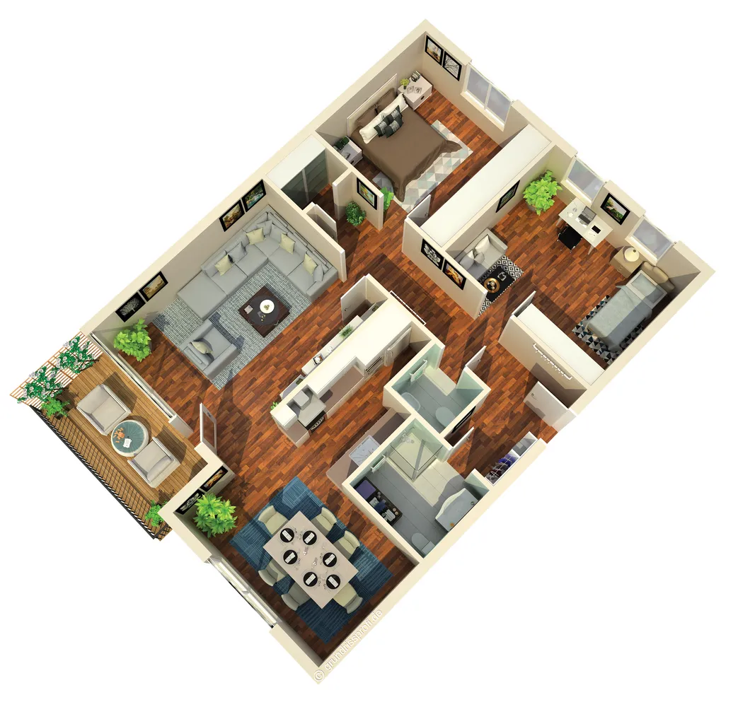 3 Zimmer Wohnung mit 85 m² in Wuppertal – Bild 1
