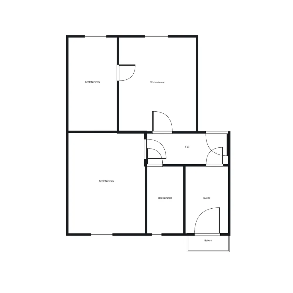 3 room apartment with 49 m² in Hanover – Photo 2