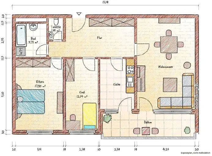 4 Zimmer Wohnung mit 93 m² in Waldshut-Tiengen – Bild 5