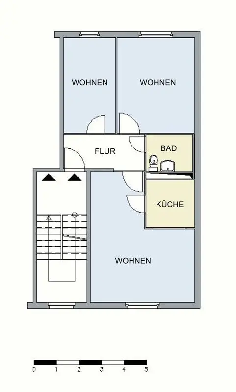 3 room apartment with 60 m² in Neubrandenburg – Photo 9